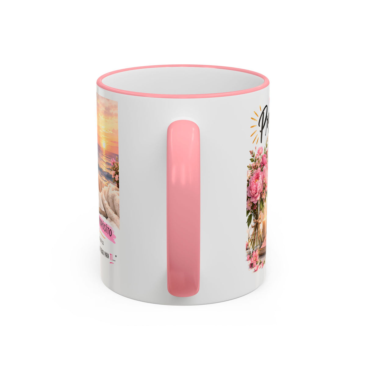 Vive Llamada Con Fe Y Valor Inspirational Mug