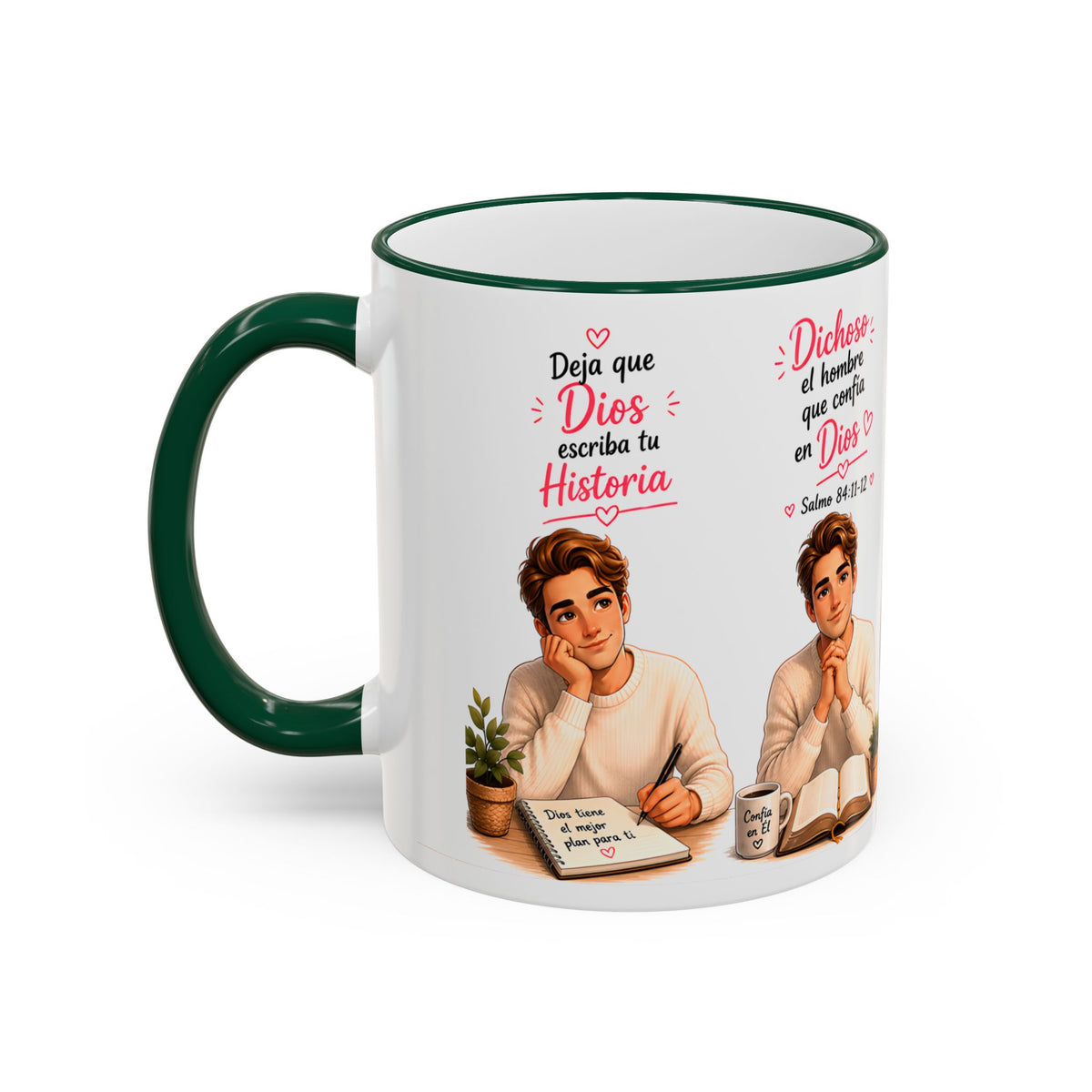 Copy of Fe. Café. Y Confiar Spanish Coffee Lover Mug