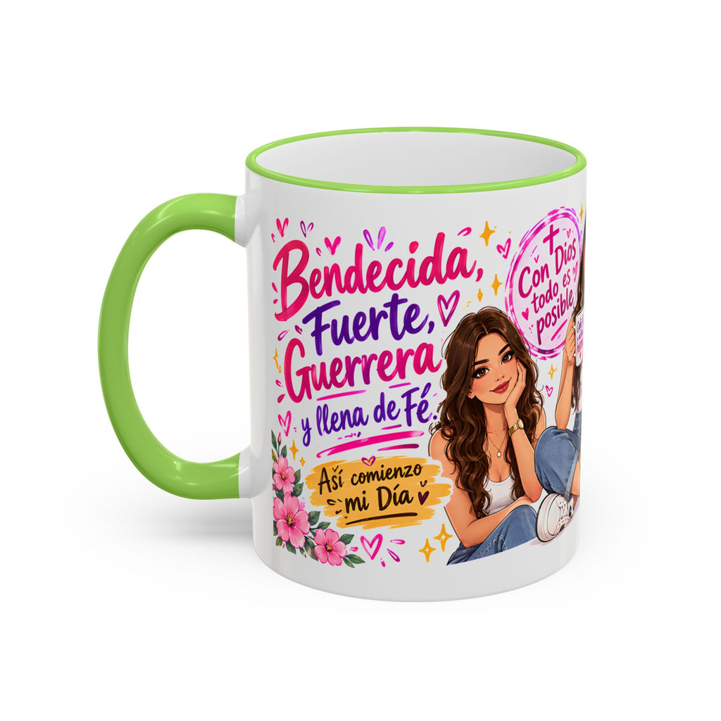 Con Dios Todo Es Posible Inspirational Christian Mug