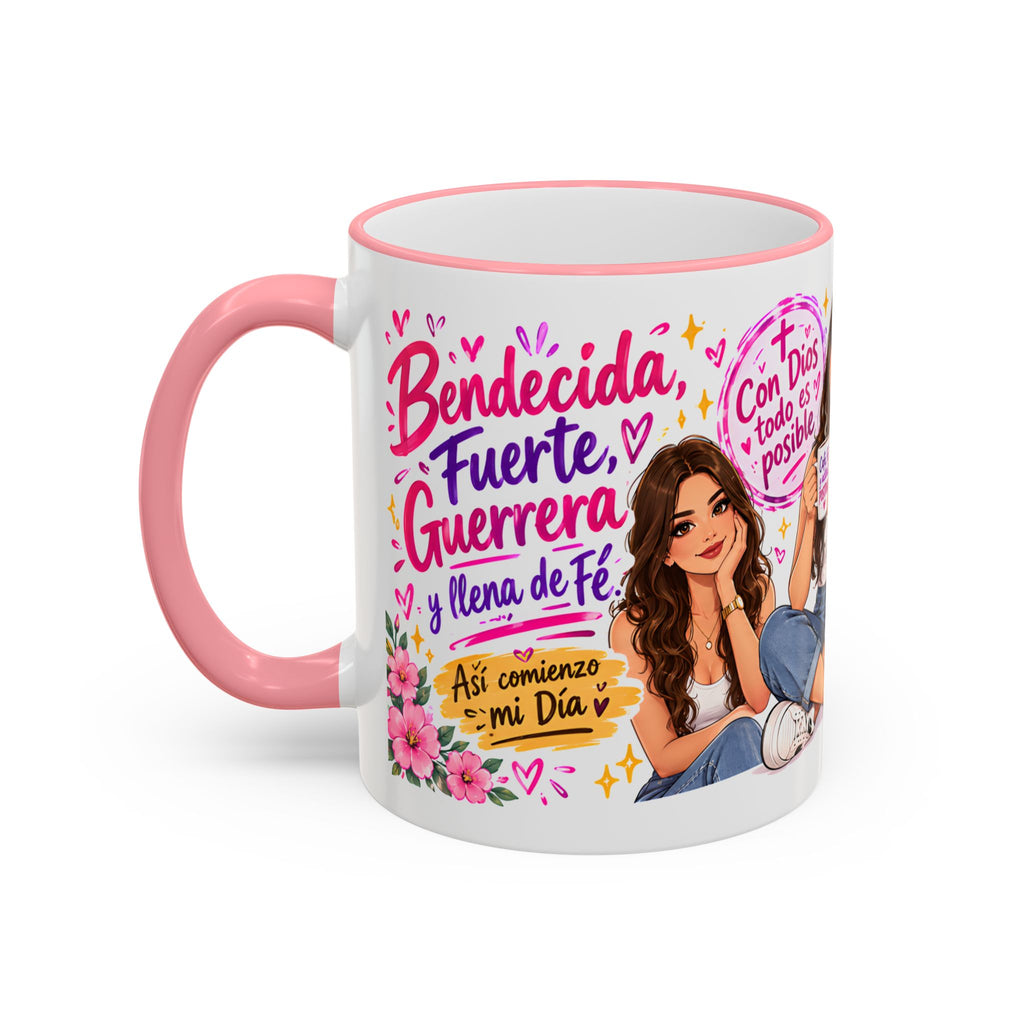 Con Dios Todo Es Posible Inspirational Christian Mug