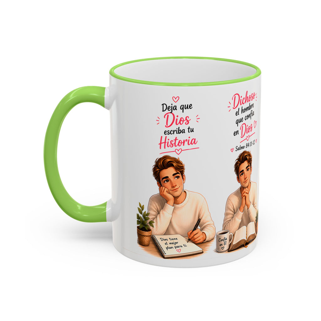 Copy of Fe. Café. Y Confiar Spanish Coffee Lover Mug