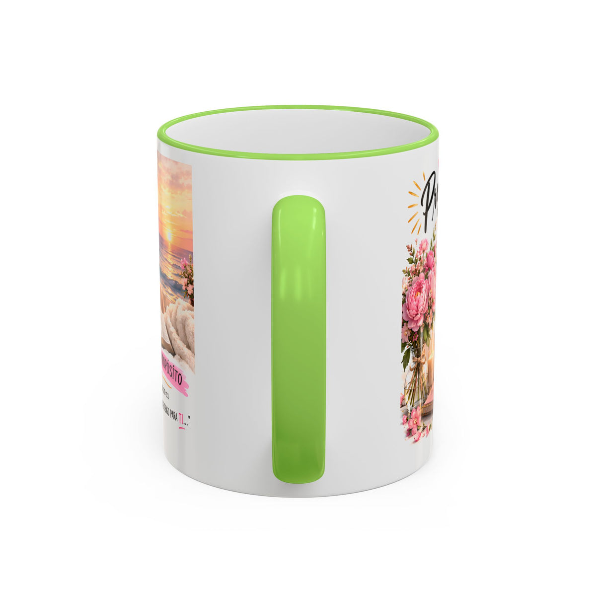 Vive Llamada Con Fe Y Valor Inspirational Mug