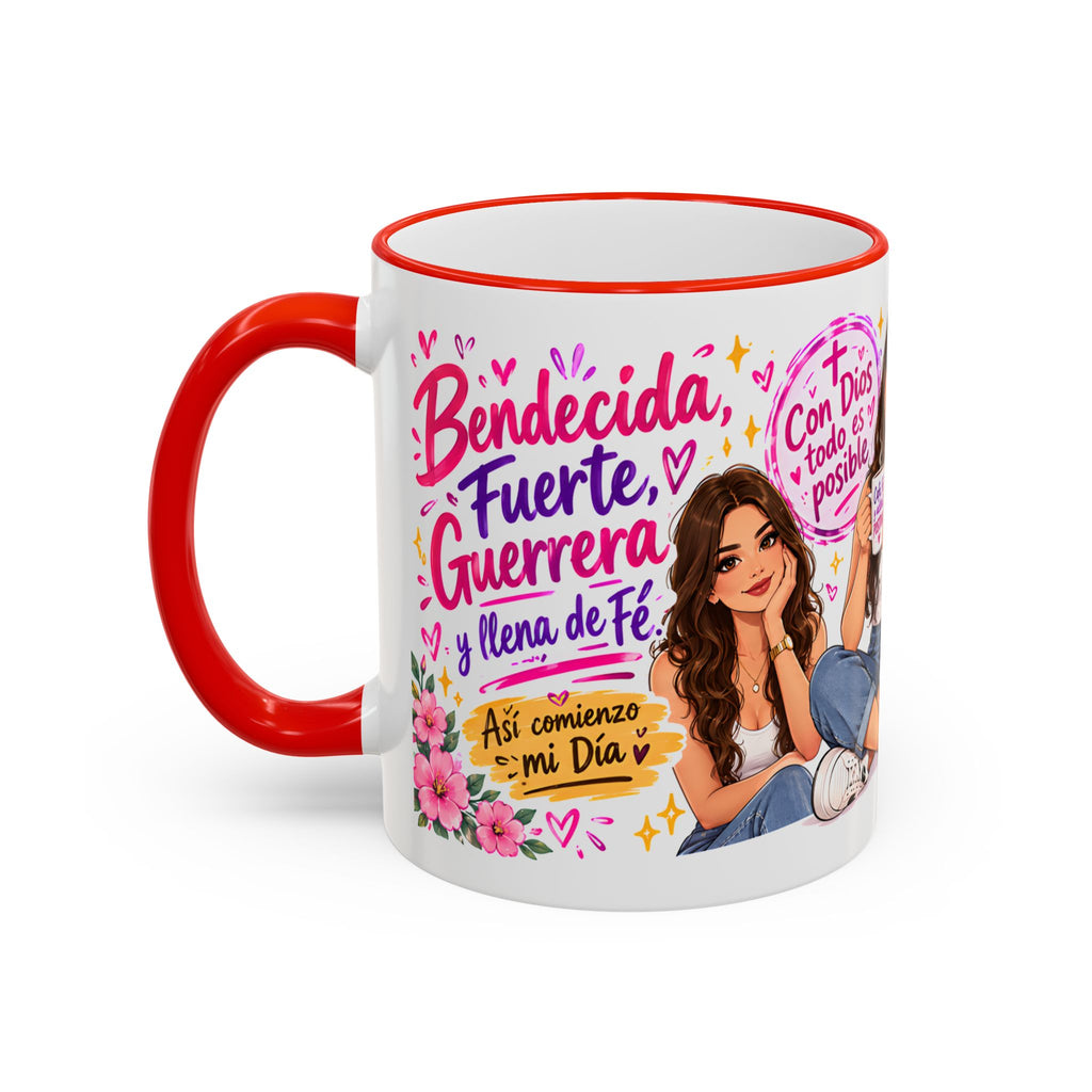 Con Dios Todo Es Posible Inspirational Christian Mug