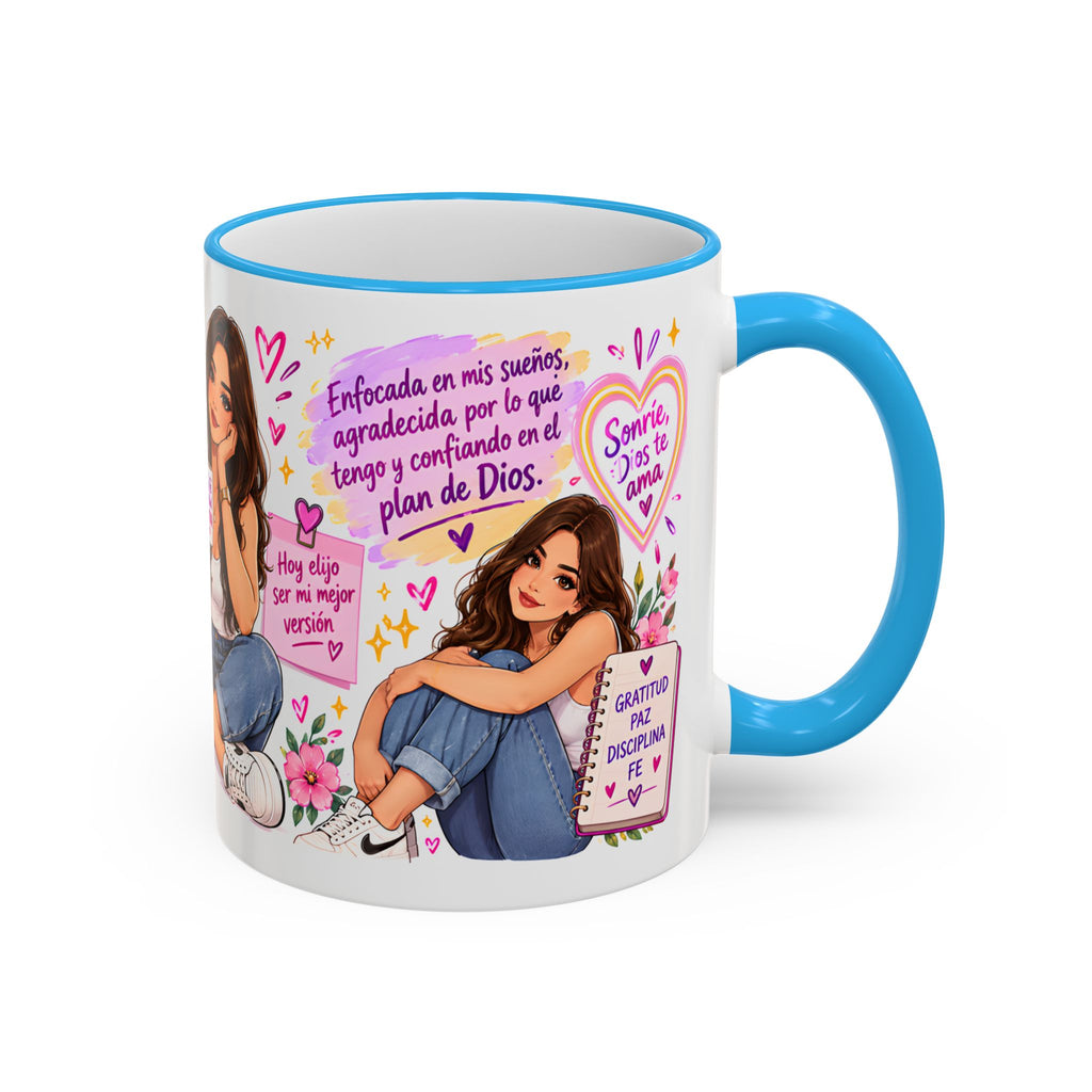Con Dios Todo Es Posible Inspirational Christian Mug