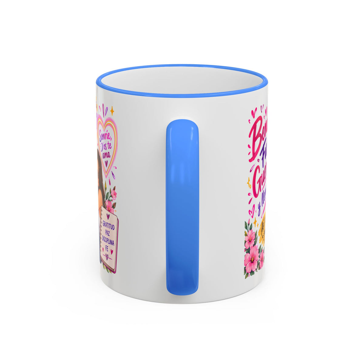 Con Dios Todo Es Posible Inspirational Christian Mug