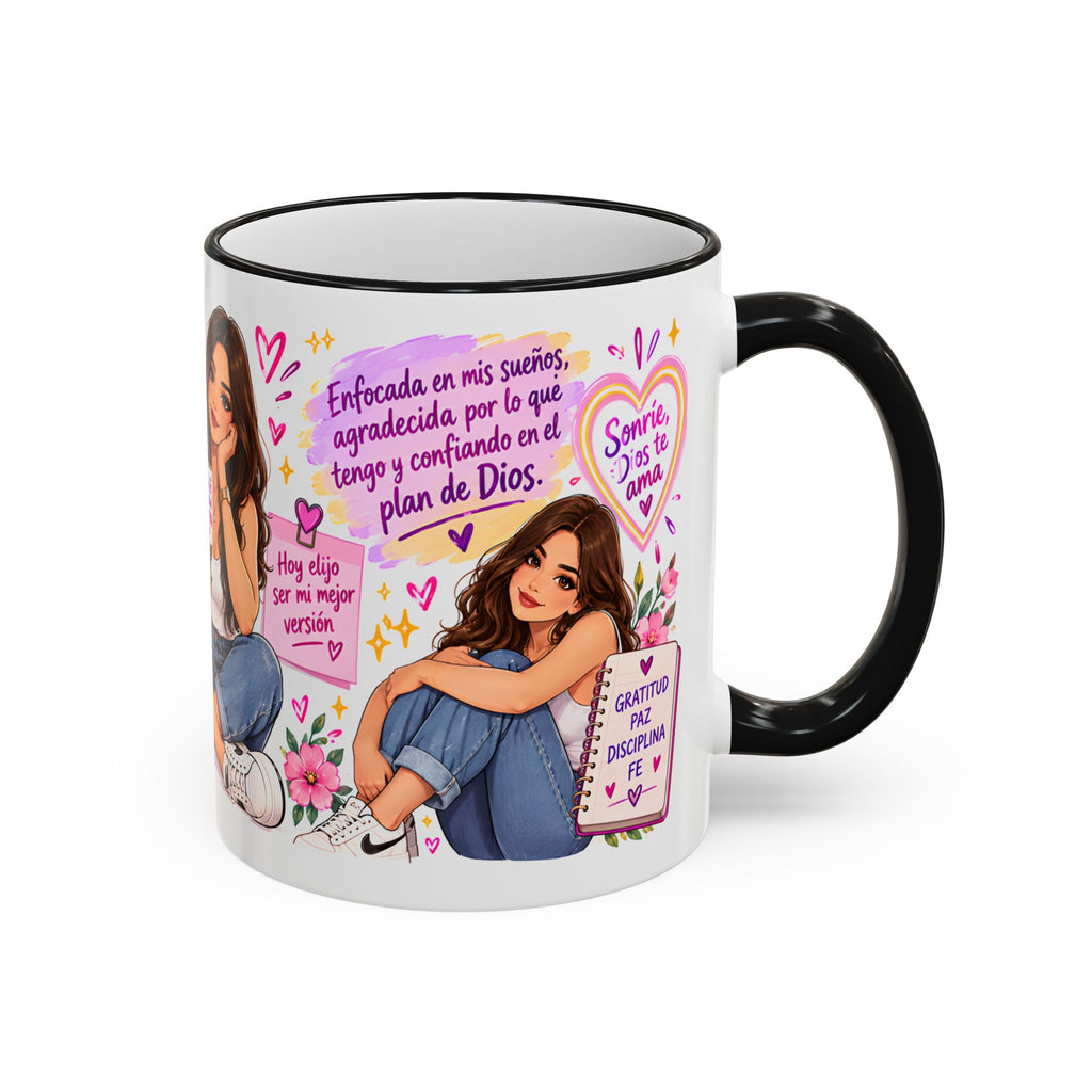 Con Dios Todo Es Posible Inspirational Christian Mug