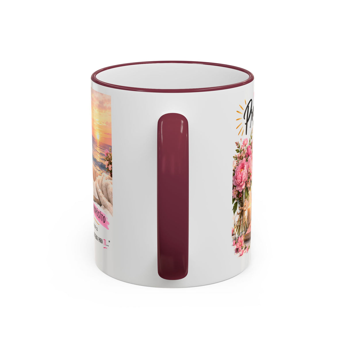 Vive Llamada Con Fe Y Valor Inspirational Mug