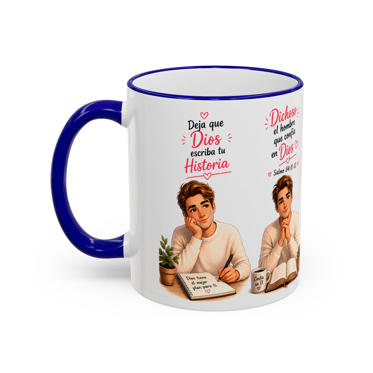 Copy of Fe. Café. Y Confiar Spanish Coffee Lover Mug