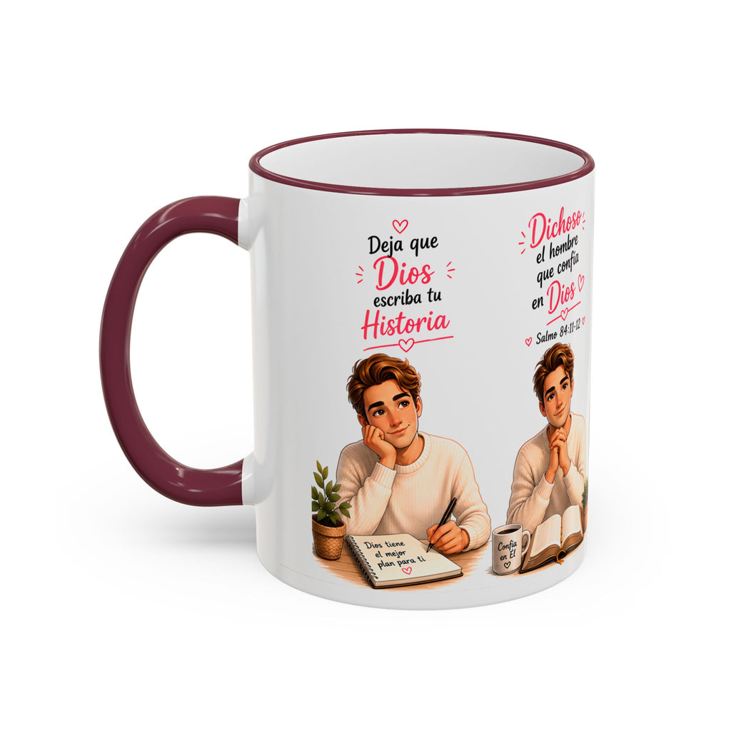 Copy of Fe. Café. Y Confiar Spanish Coffee Lover Mug