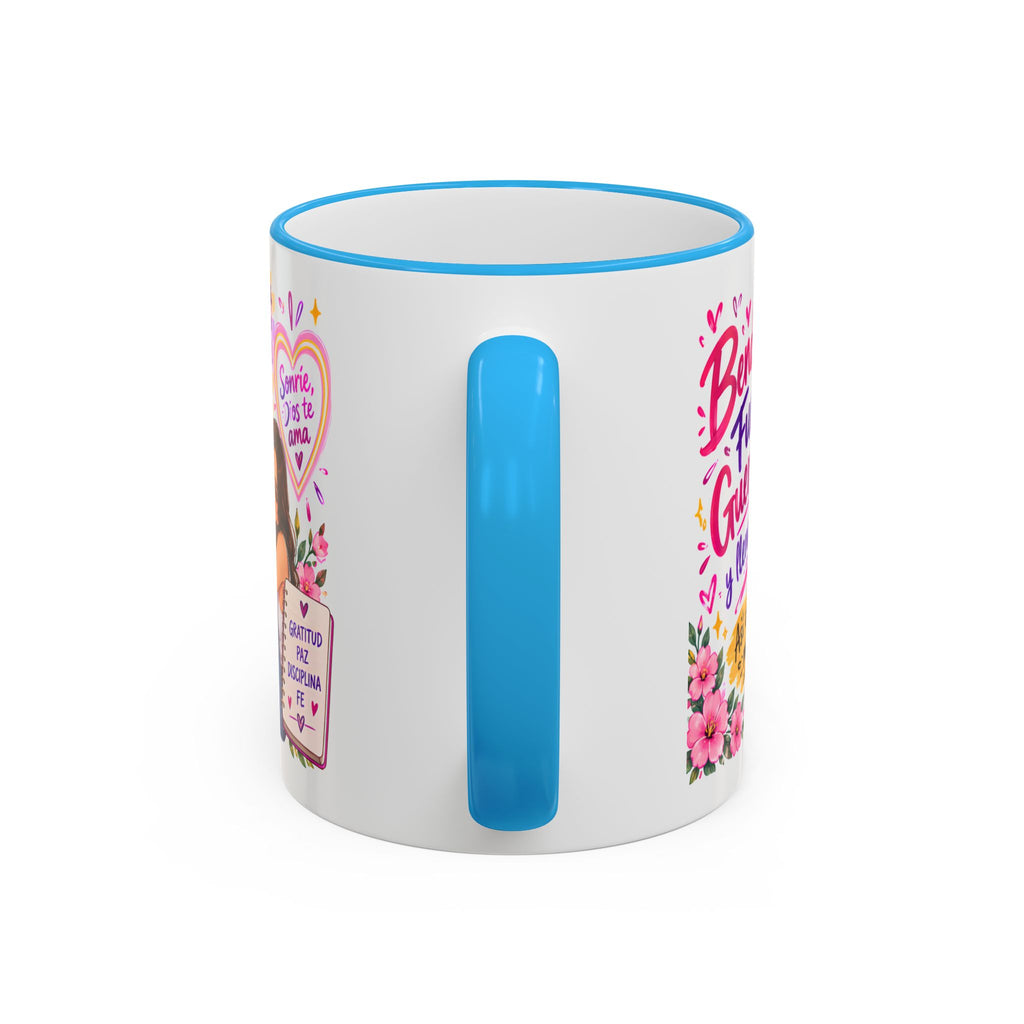 Con Dios Todo Es Posible Inspirational Christian Mug