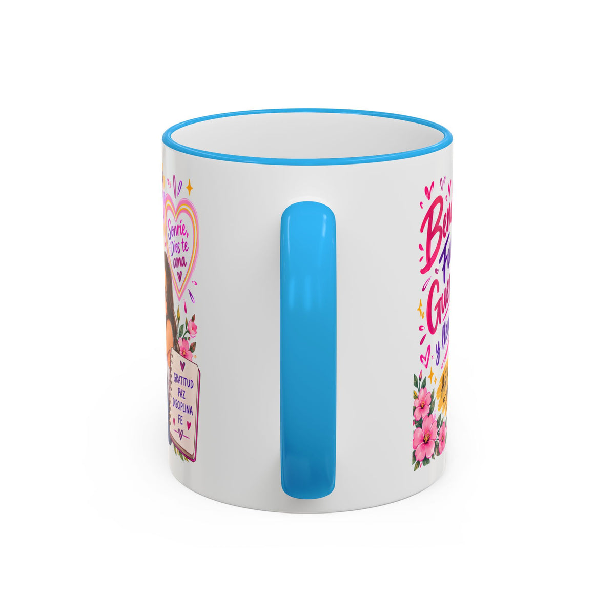 Con Dios Todo Es Posible Inspirational Christian Mug