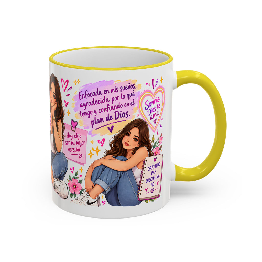 Con Dios Todo Es Posible Inspirational Christian Mug