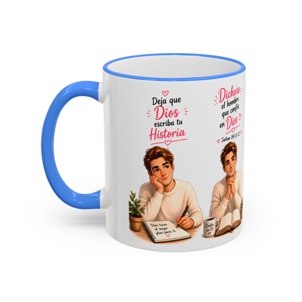 Copy of Fe. Café. Y Confiar Spanish Coffee Lover Mug